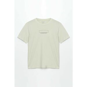 Tricou din bumbac cu imprimeu discret imagine