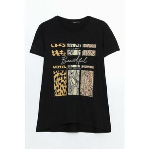 Tricou de bumbac cu imprimeu imagine