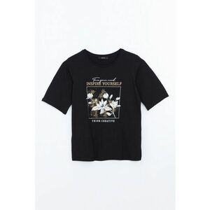 Tricou de bumbac cu imprimeu imagine