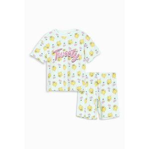 Pijama de bumbac cu imprimeu imagine