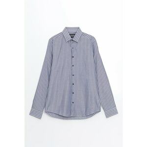 Camasa regular fit cu model in dungi imagine