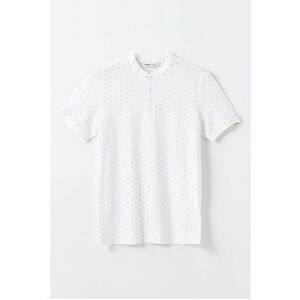 Tricou cu fenta cu nasturi imagine