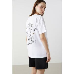 Tricou de bumbac cu Minnie Mouse imagine