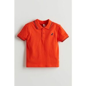 Tricou polo din pique de bumbac imagine