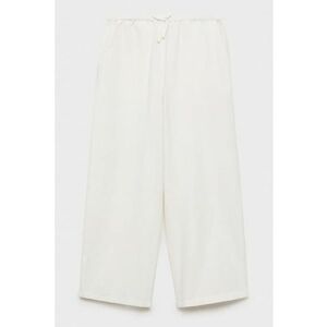 Pantaloni din amestec de in cu snur imagine