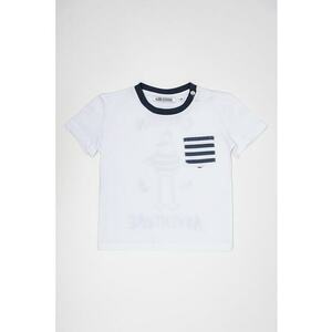 Tricou cu imprimeu grafic pe partea din spate Sea imagine