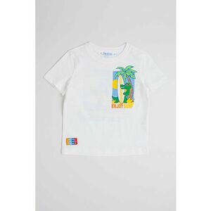Tricou de bumbac cu imprimeu imagine