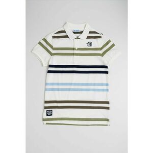Tricou polo cu model in dungi imagine