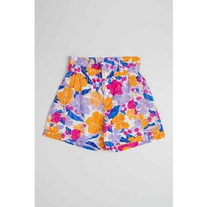 Pantaloni scurti de bumbac cu model floral imagine