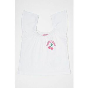 Tricou cu detaliu brodat imagine