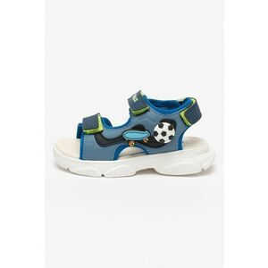 Sandale cu velcro si detalii grafice imagine