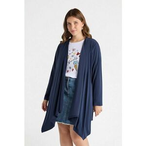 Cardigan asimetric fara inchidere imagine