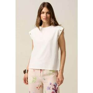 Tricou cu nasturi decorativi imagine