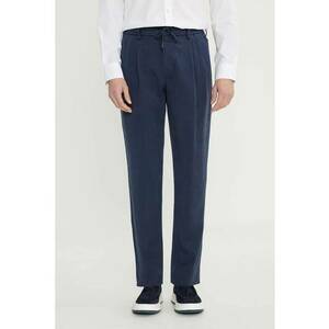 Pantaloni din lyocell cu cordon in talie imagine