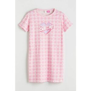 Camasa de noapte cu model cu tematica Barbie imagine