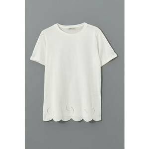 Tricou din bumbac cu detalii brodate imagine