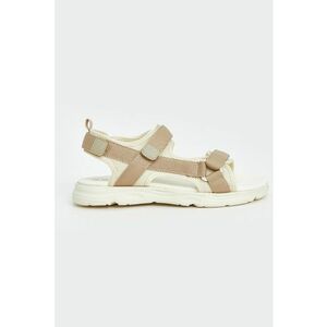 Sandale din material textil cu barete cu inchidere velcro imagine