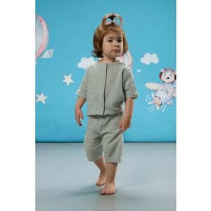 Set de pantaloni si camasa din bumbac imagine