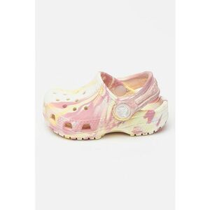 Saboti slingback cu model tie-dye si perforatii imagine