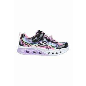 Pantofi sport cu inchidere velcro si lumini LED Flutter Heart Lights imagine