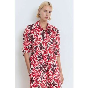 Camasa cu model floral imagine