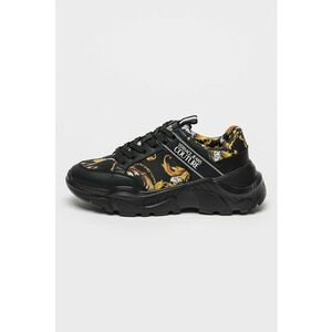Pantofi sport cu model si garnituri din piele imagine