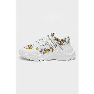 Pantofi sport cu model si garnituri din piele imagine