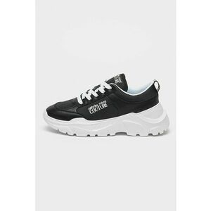 Pantofi sport wedge cu garnituri de piele imagine