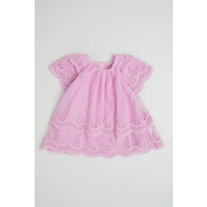 Rochie evazata cu detalii brodate imagine