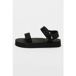 Sandale textile cu talpa plata imagine