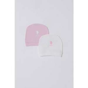 Set de caciuli de bumbac cu logo - 2 piese imagine