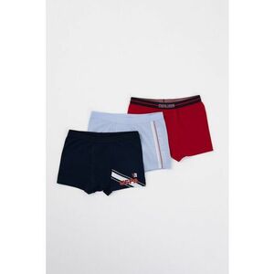 Set de boxeri din amestec de bumbac cu logo - 3 piese imagine