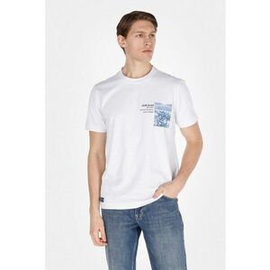 Tricou din bumbac cu detaliu grafic imagine