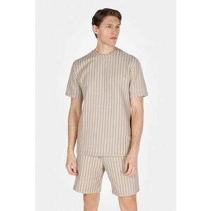 Tricou tricotat fin cu model in dungi imagine
