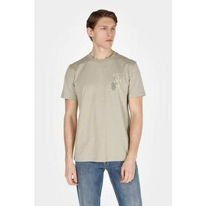 Tricou din bumbac cu imprimeu pe partea din spate imagine