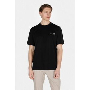 Tricou din bumbac cu imprimeu text imagine