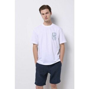 Tricou din bumbac cu imprimeu imagine