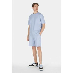 Pantaloni scurti uni cu snur imagine