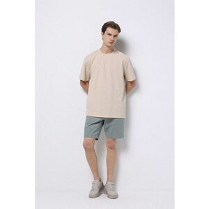 Pantaloni scurti chino cu snur in talie imagine