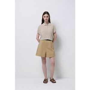 Pantaloni scurti chino cu talie inalta imagine
