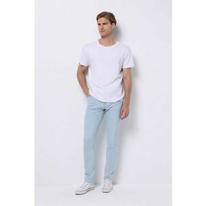 Blugi slim-fit cu model uni imagine