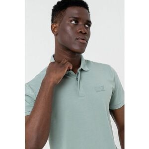 Tricou polo din amestec de bumbac imagine