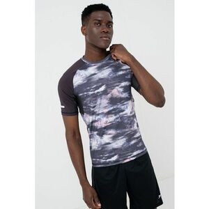 Tricou super slim fit cu maneci raglan imagine