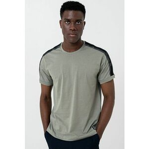 Tricou regular fit cu decolteu la baza gatului imagine