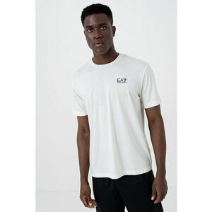 Tricou cu decolteu la baza gatului si detaliu logo imagine
