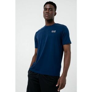 Tricou cu decolteu la baza gatului si detaliu logo imagine
