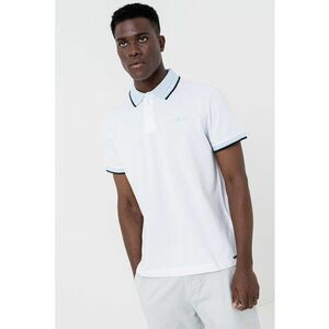 Tricou polo cu detalii contrastante imagine