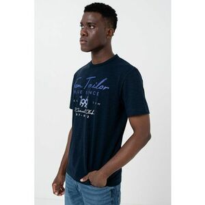 Tricou de bumbac cu imprimeu logo imagine