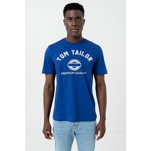 Tricou din bumbac cu imprimeu logo imagine