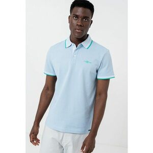 Tricou polo cu detalii contrastante imagine
